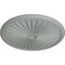 Ekena Millwork Leandros Ceiling Medallion (Fits Canopies up to 5"), 33 1/8"OD x 3 1/2"ID x 1 3/8"P, Primed White CM33LE - alternate 3